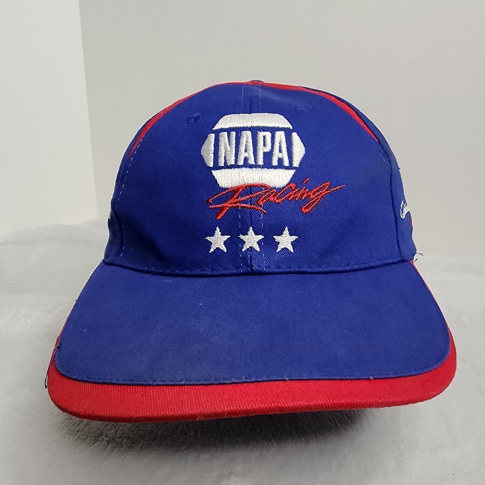NAPA Racing Hat Blue Red Intrepid Fallen Heroes Fund NASCAR Adjustable Cap